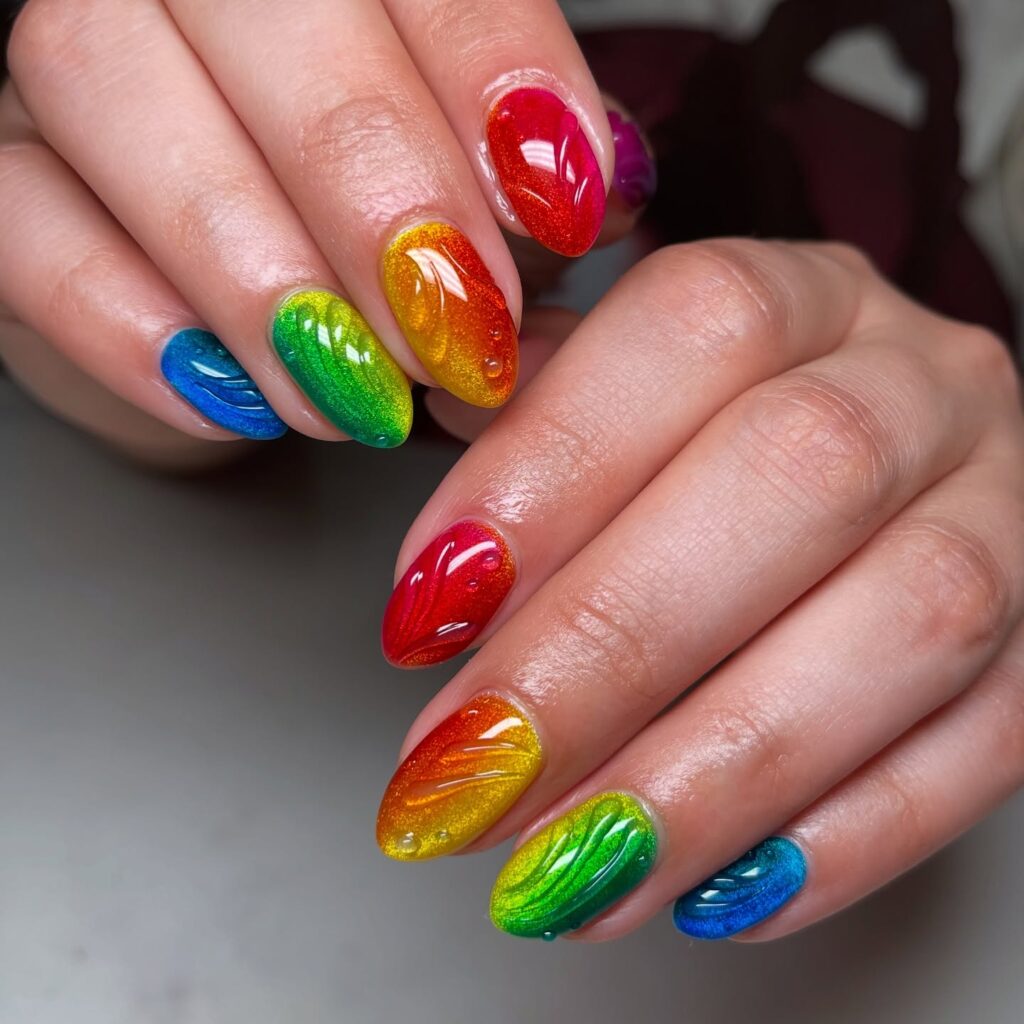 vacation nails summer