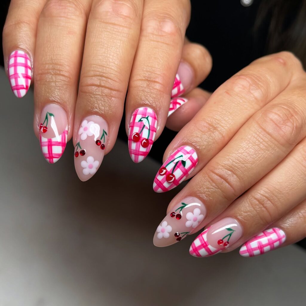 vacation nails summer