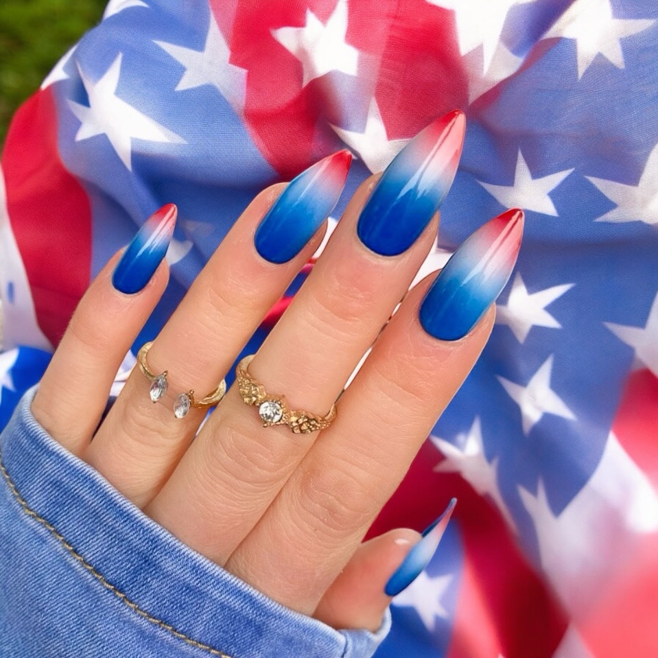 4th of july nails