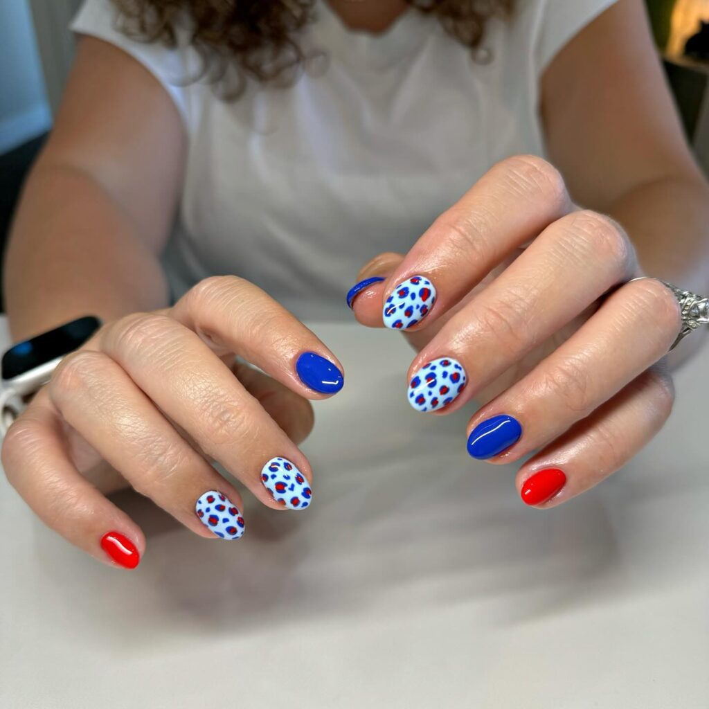 4th of july nails