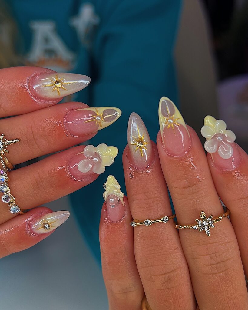 vacation nails summer