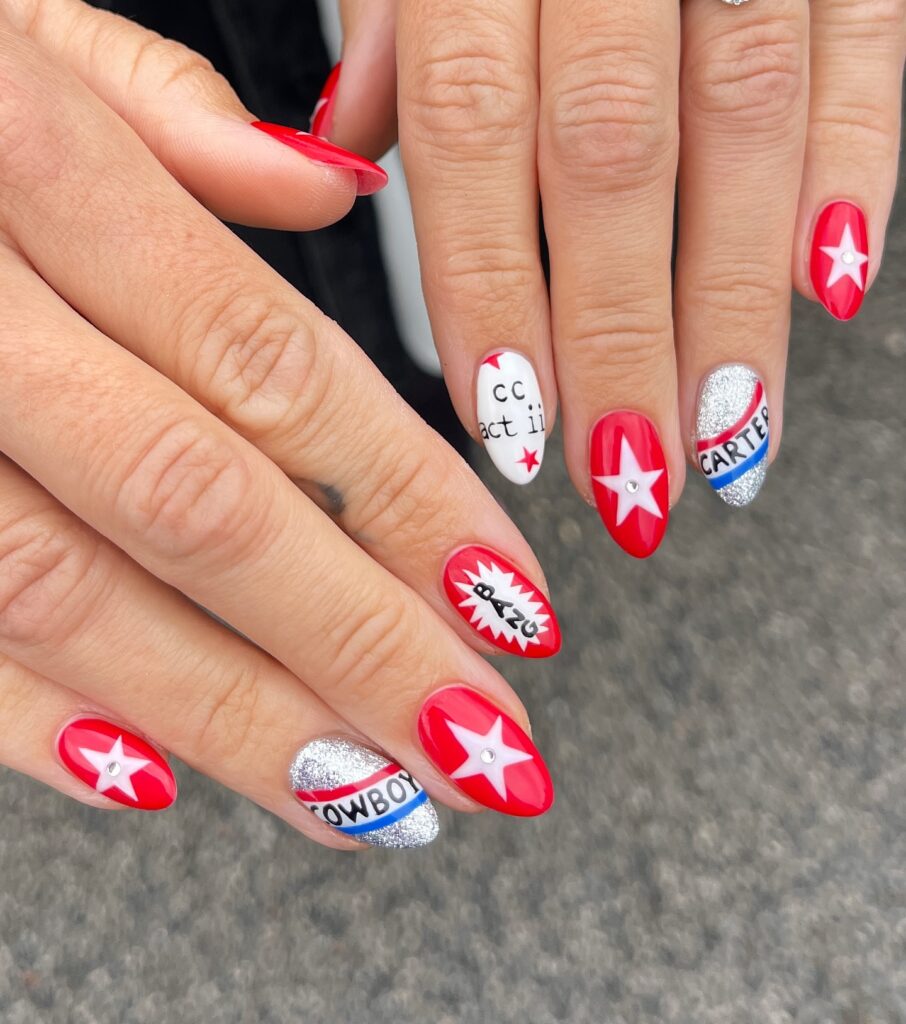 vacation nails summer