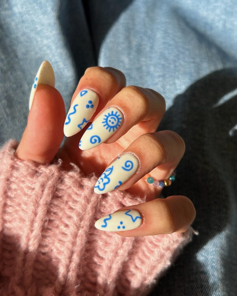 vacation nails summer