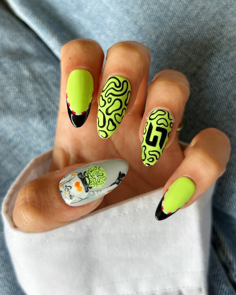 vacation nails summer