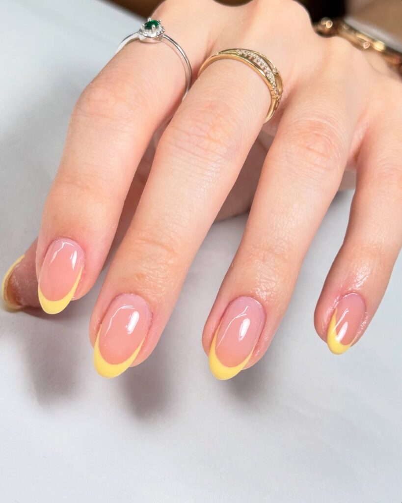 french tip nails
