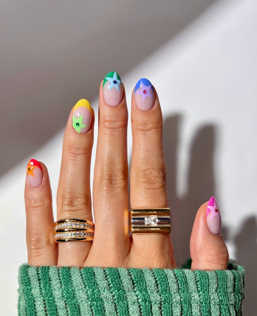 vacation nails summer