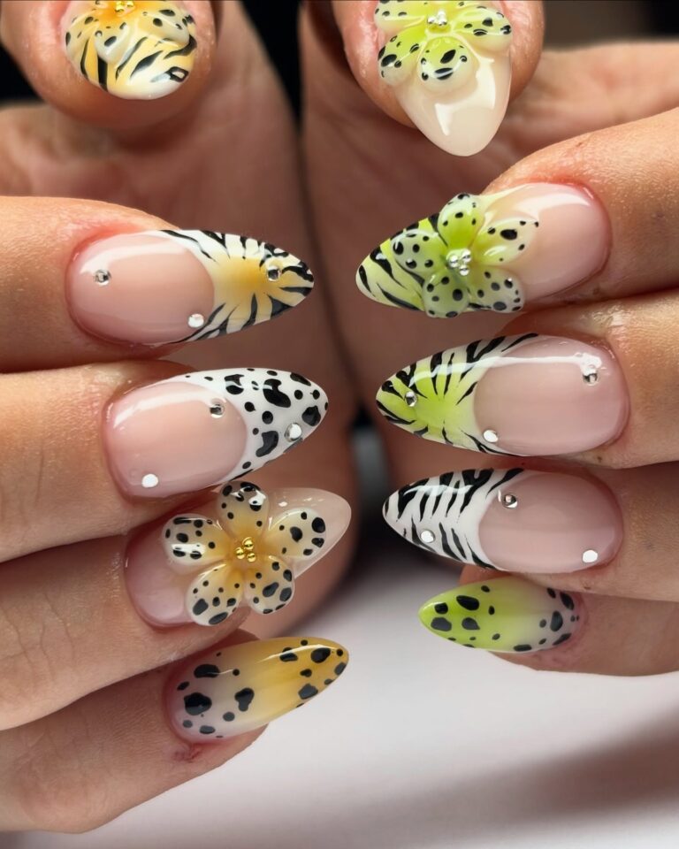 tropical nails
