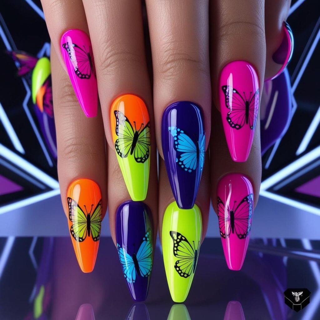 vacation nails summer