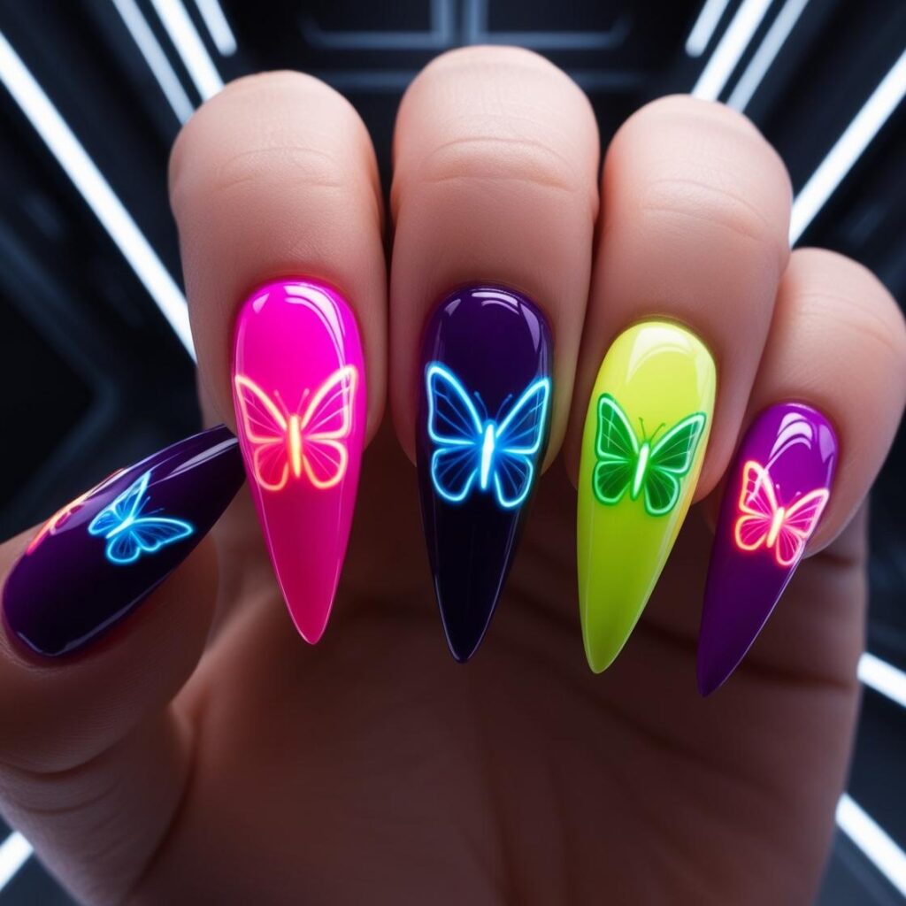 vacation nails summer