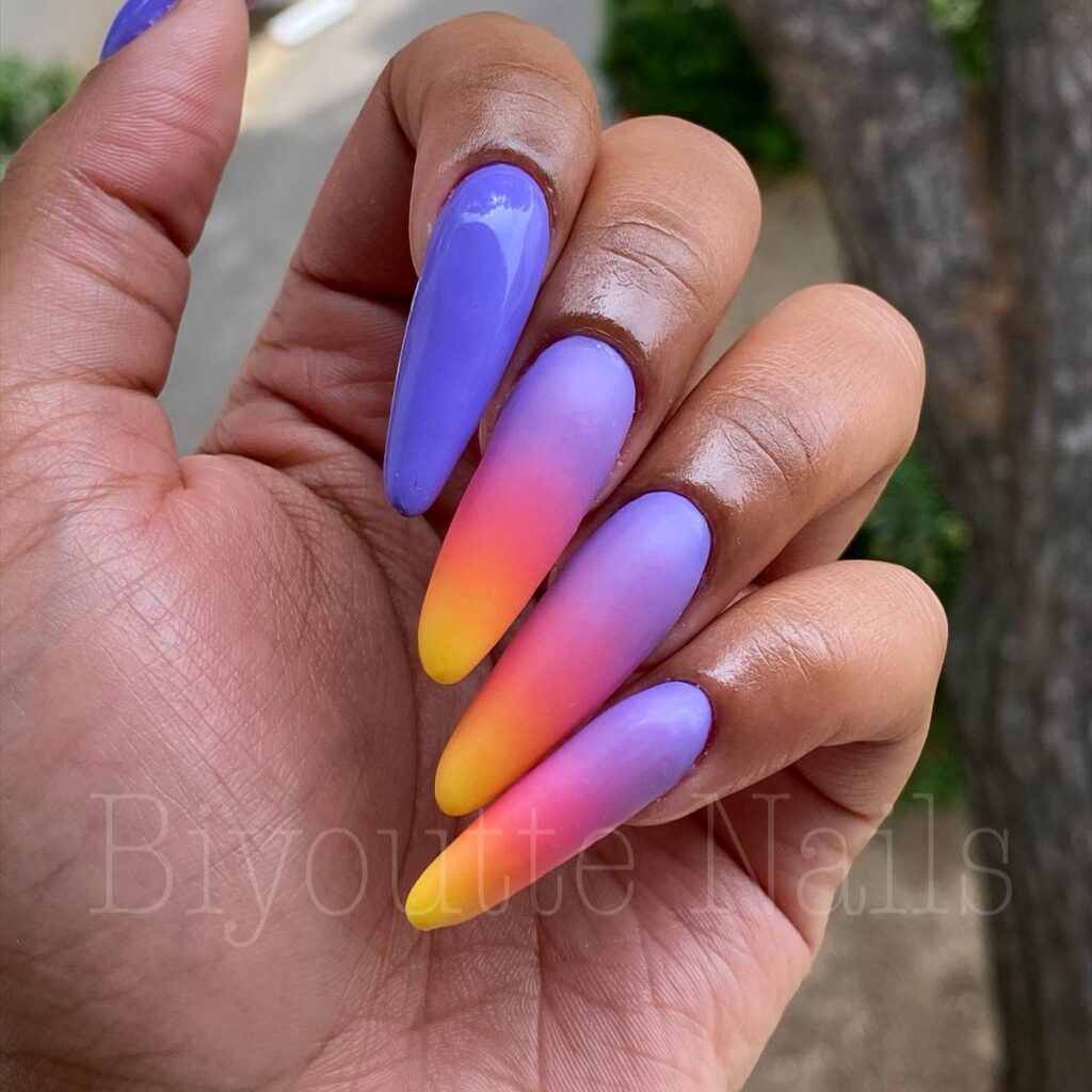 vacation nails summer