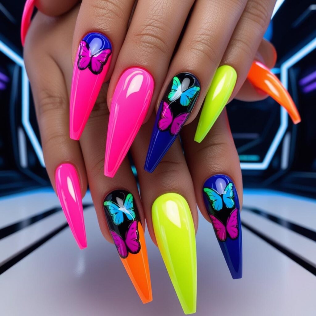 vacation nails summer