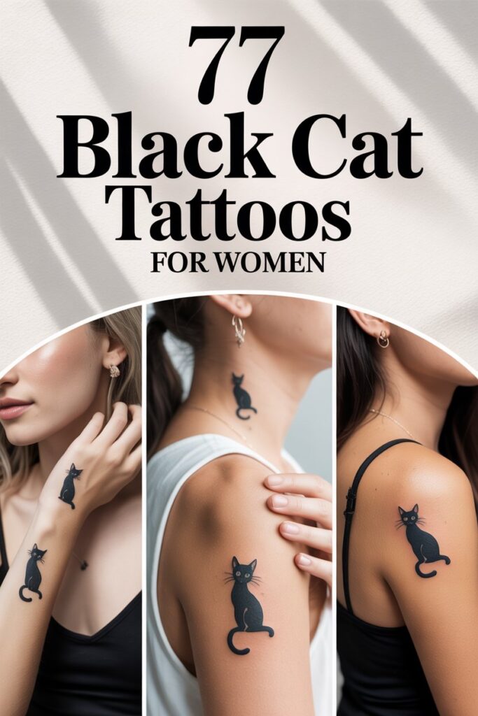 Black Cat Tattoos