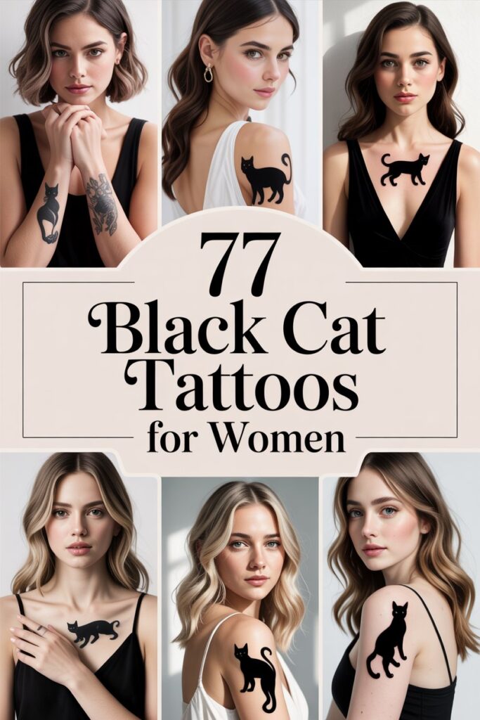 Black Cat Tattoos