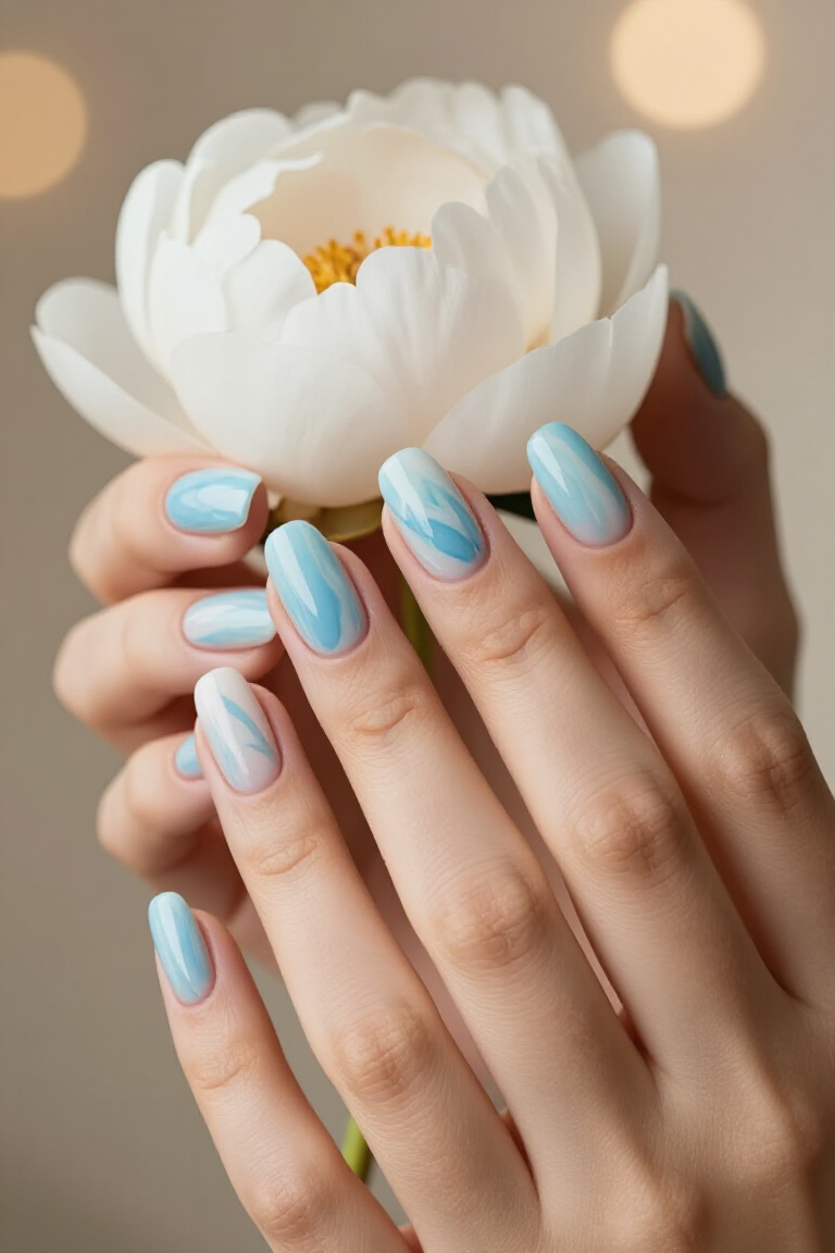 Tropical Floral Summer Nails - Summer nail