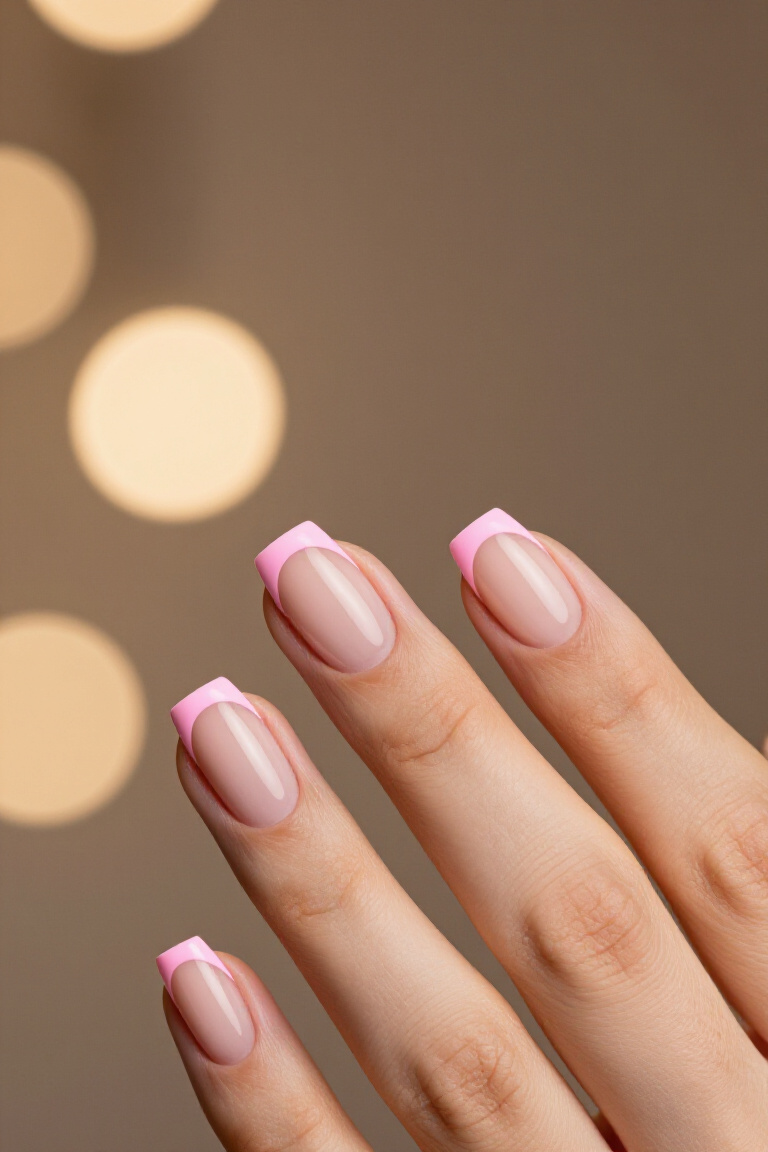 Bold Geometric Summer Nails - Summer nail