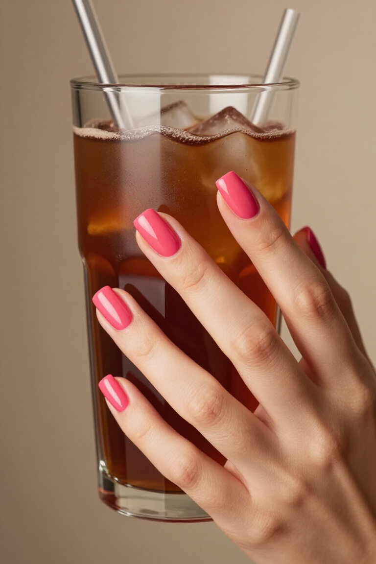 Watermelon Slice Summer Nails - Summer nail