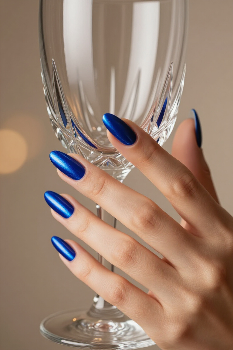 Chic French Tip Party Nails - party nail