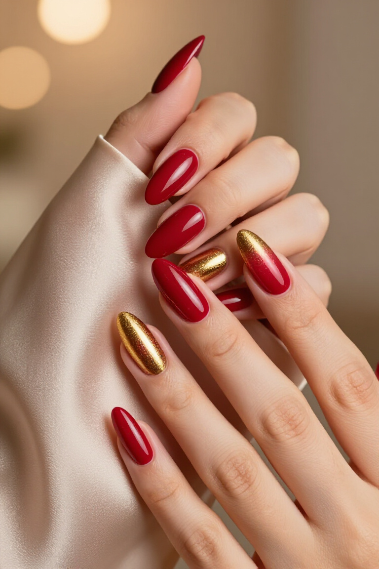 Subtle Ombre Party Nails - party nail