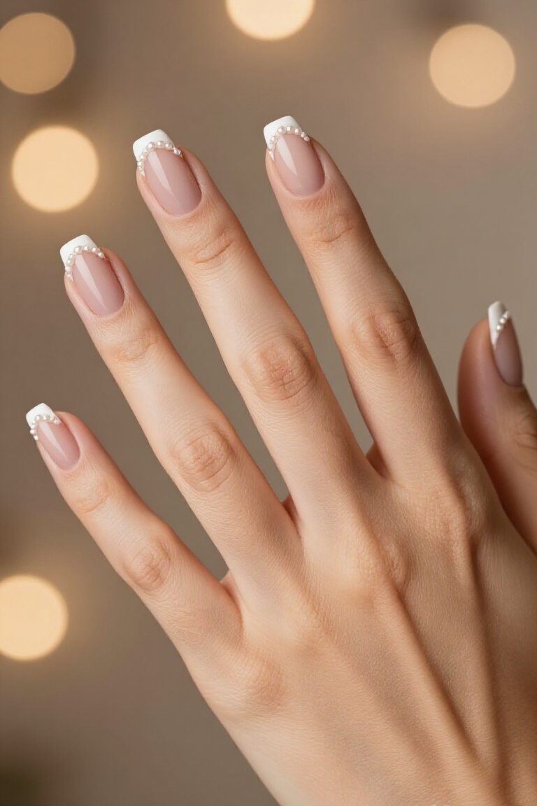 Lace Inspired Weeding Nails - Weeding nail