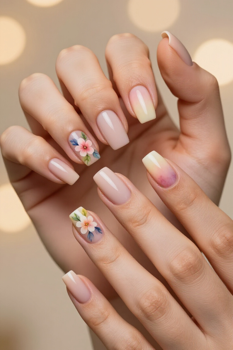 Ombre Weeding Nail Magic - Weeding nail