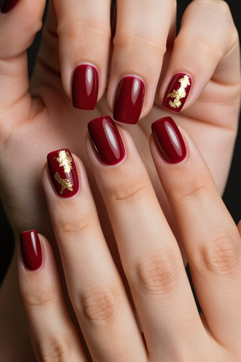 Elegant Chrome Party Nail - party nail