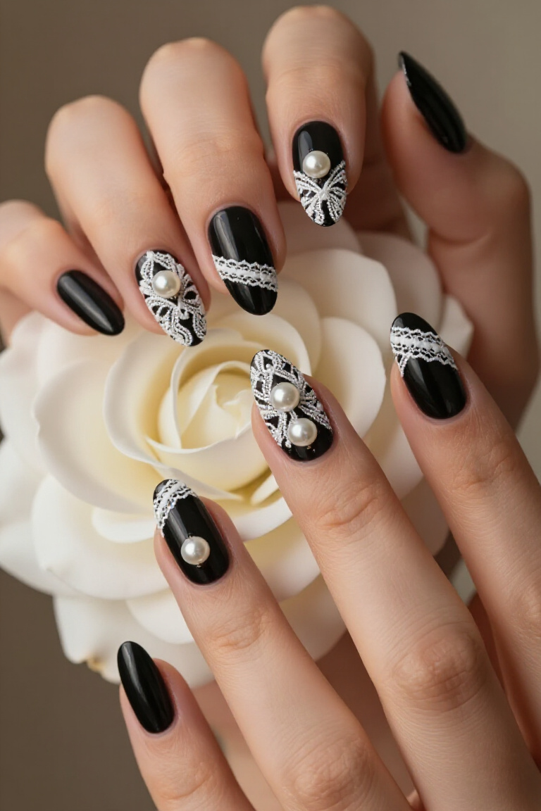 Bold Red Party Nail - party nail