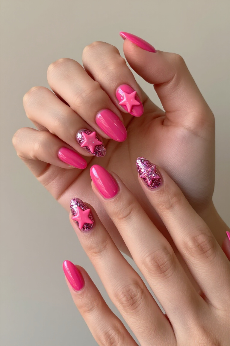 Subtle French Tip Party Nail - party nail