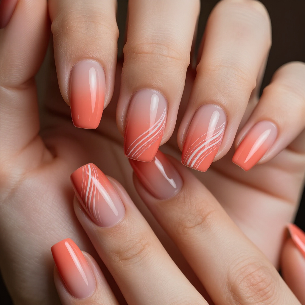 Minimalist Magic: Chic and Subtle Abstract Nail Art for Every Occasion - abstract nails