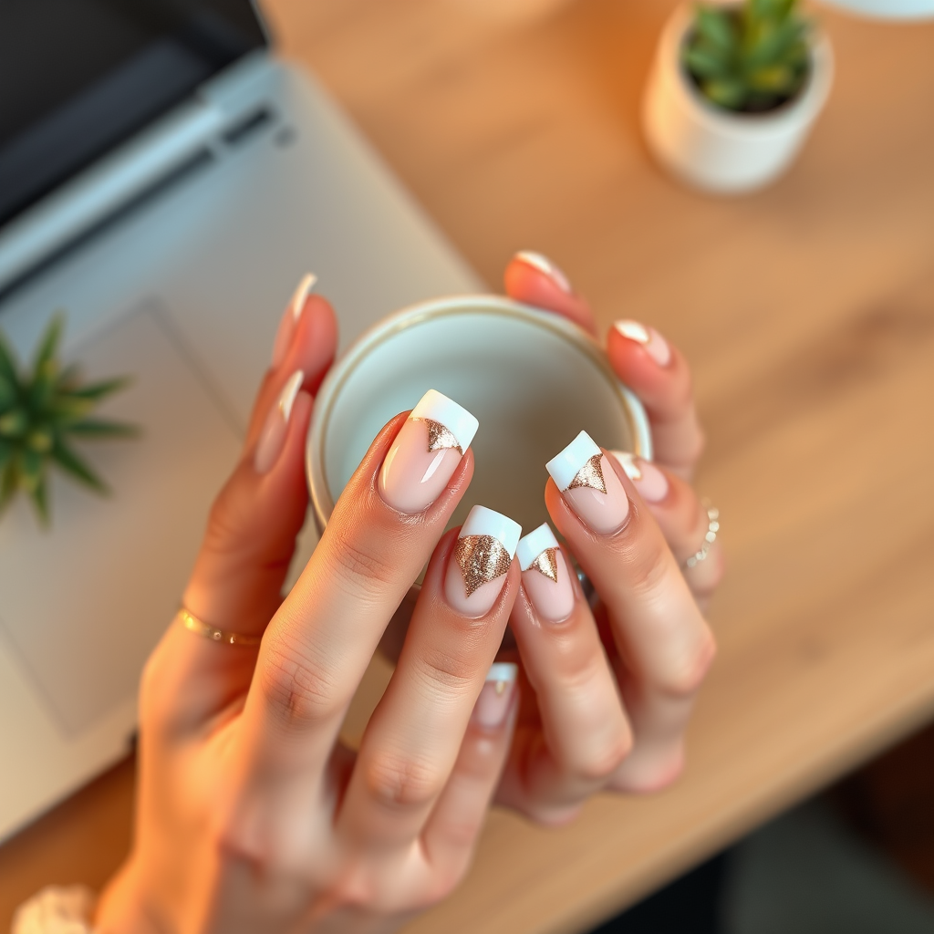 Classic French perfection: clean lines and a natural finish for an effortlessly polished look.