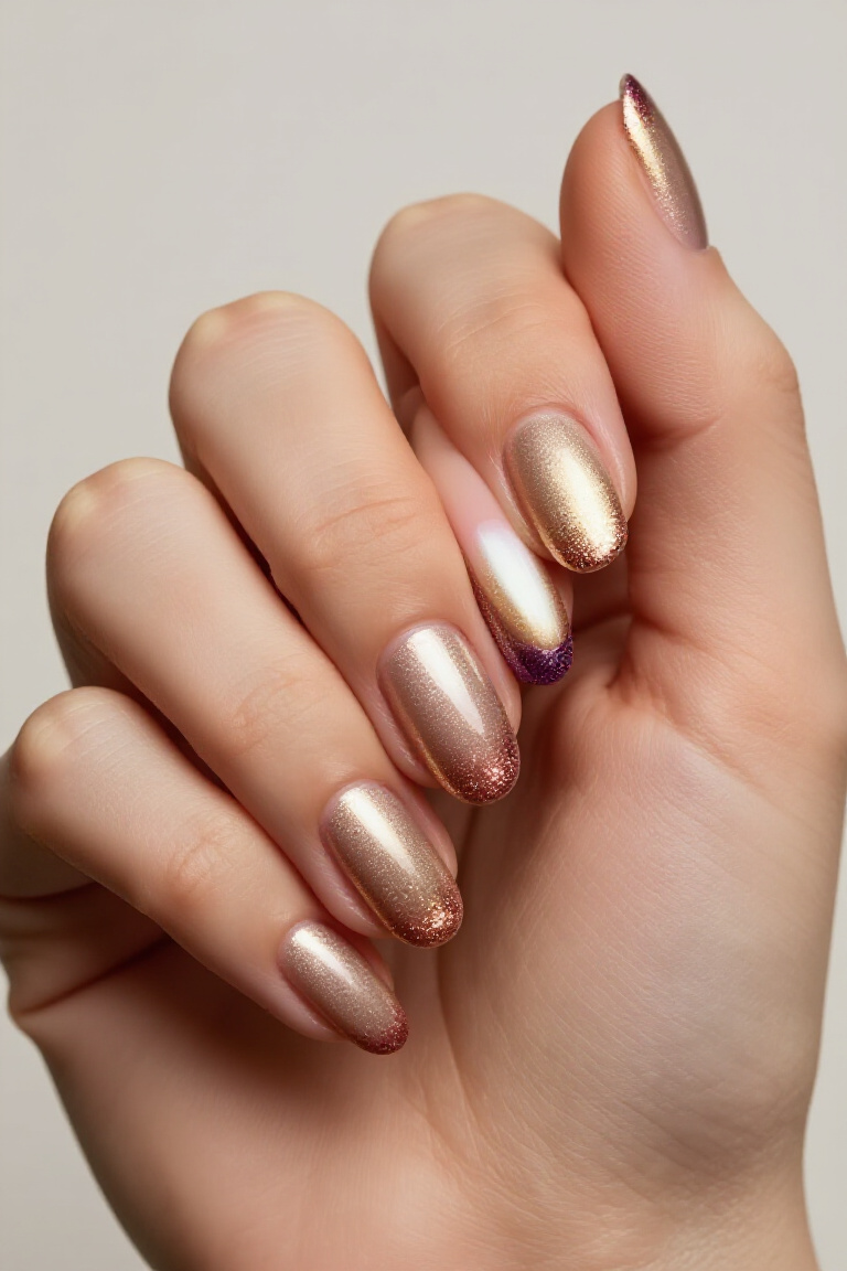 Sparkle & Shine: Glittering Party Nail Designs - party nail