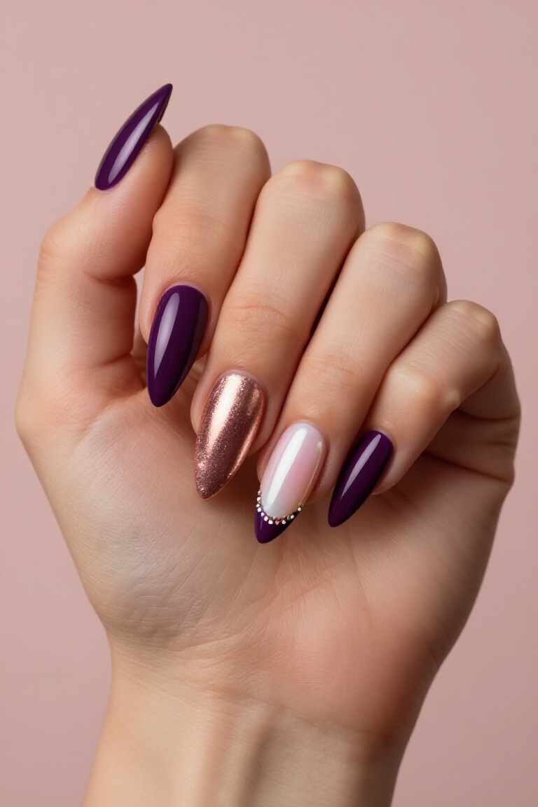 Elegant & Chic: Minimalist Party Nail Art - party nail