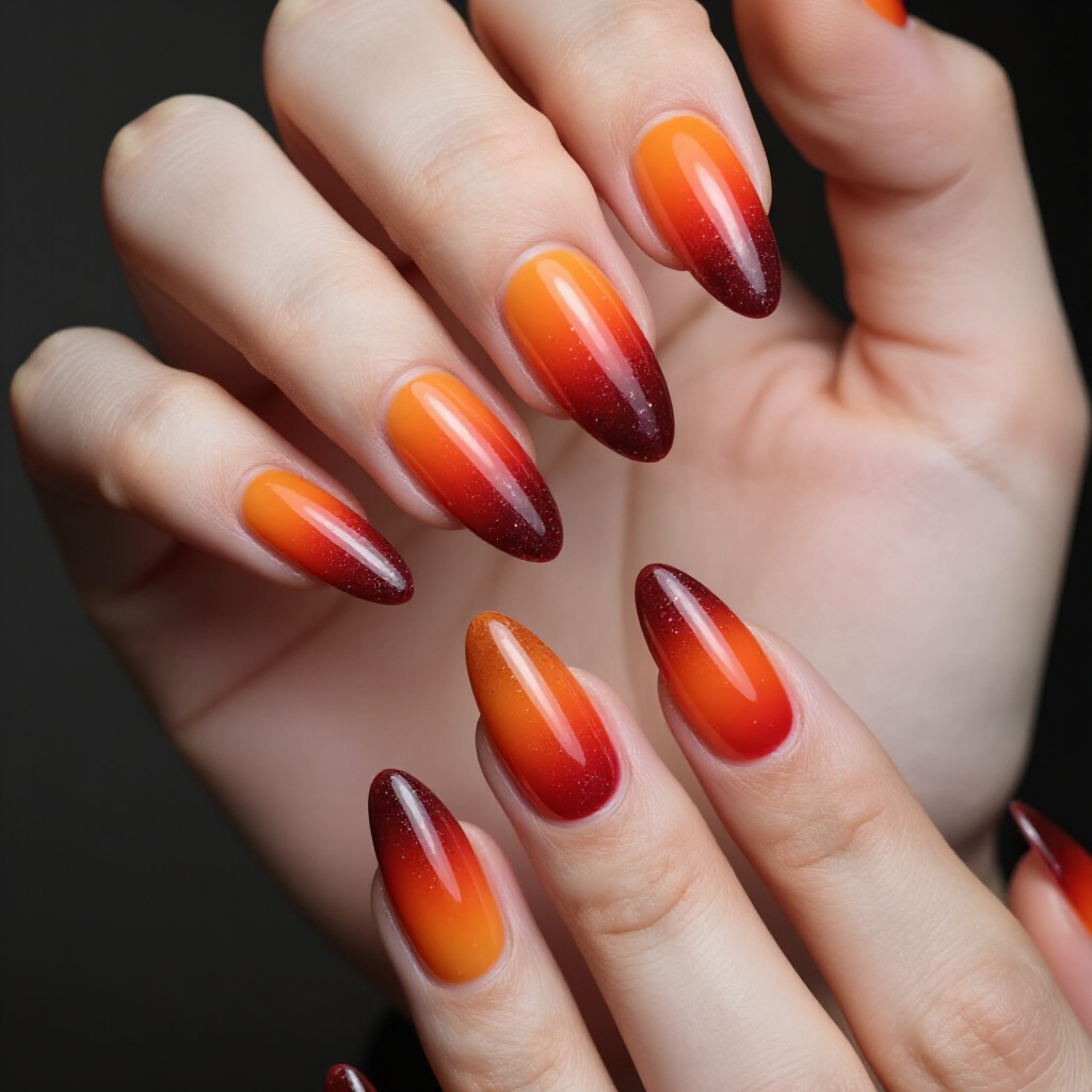 Minimalist Elegance in Abstract Almond Nail Designs - almond abstract nails