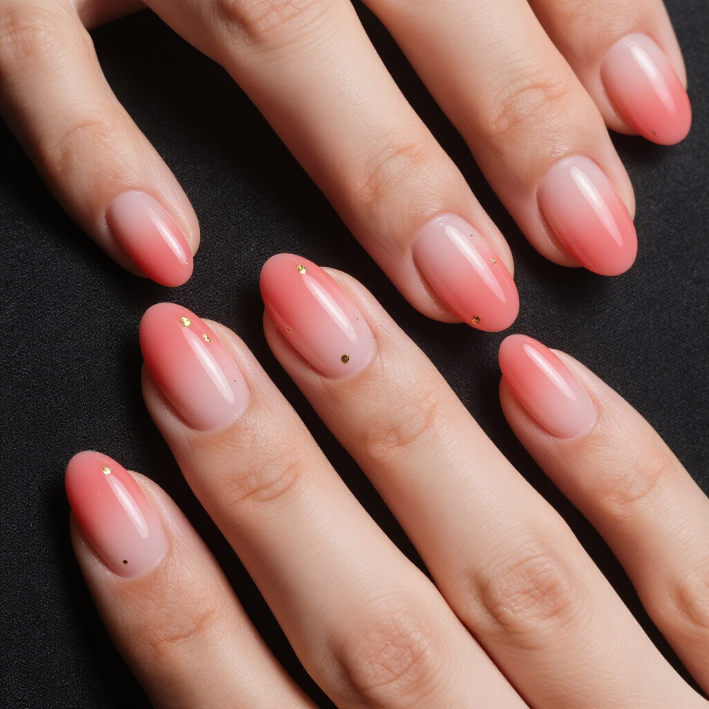 Bold and Vibrant Pink Short Abstract Nail Inspiration - pink short classy abstract nails