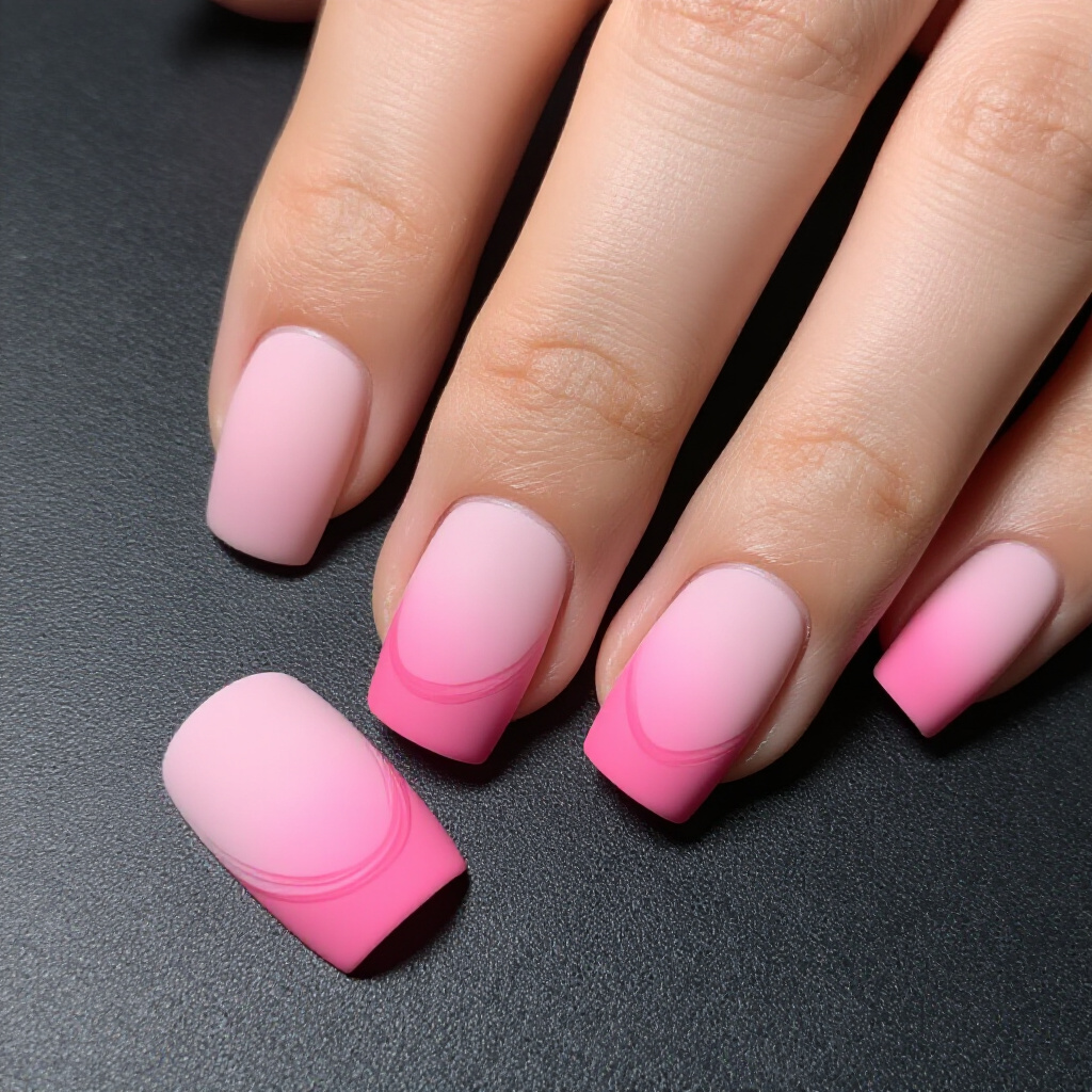 Perfecting Your Pink Short Classy Abstract Nail Finish - pink short classy abstract nails