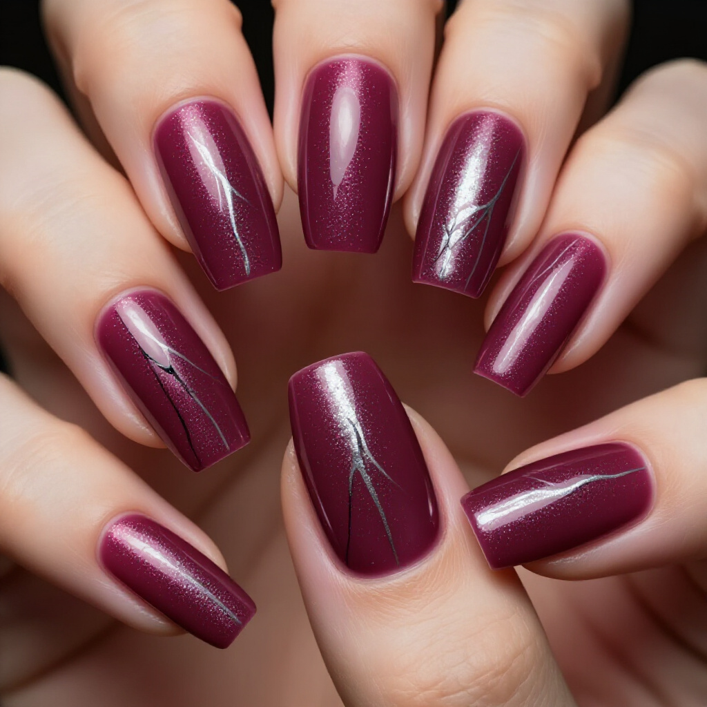 Chic and Modern Pink Almond Abstract Nail Art Ideas - pink almond classy abstract nails