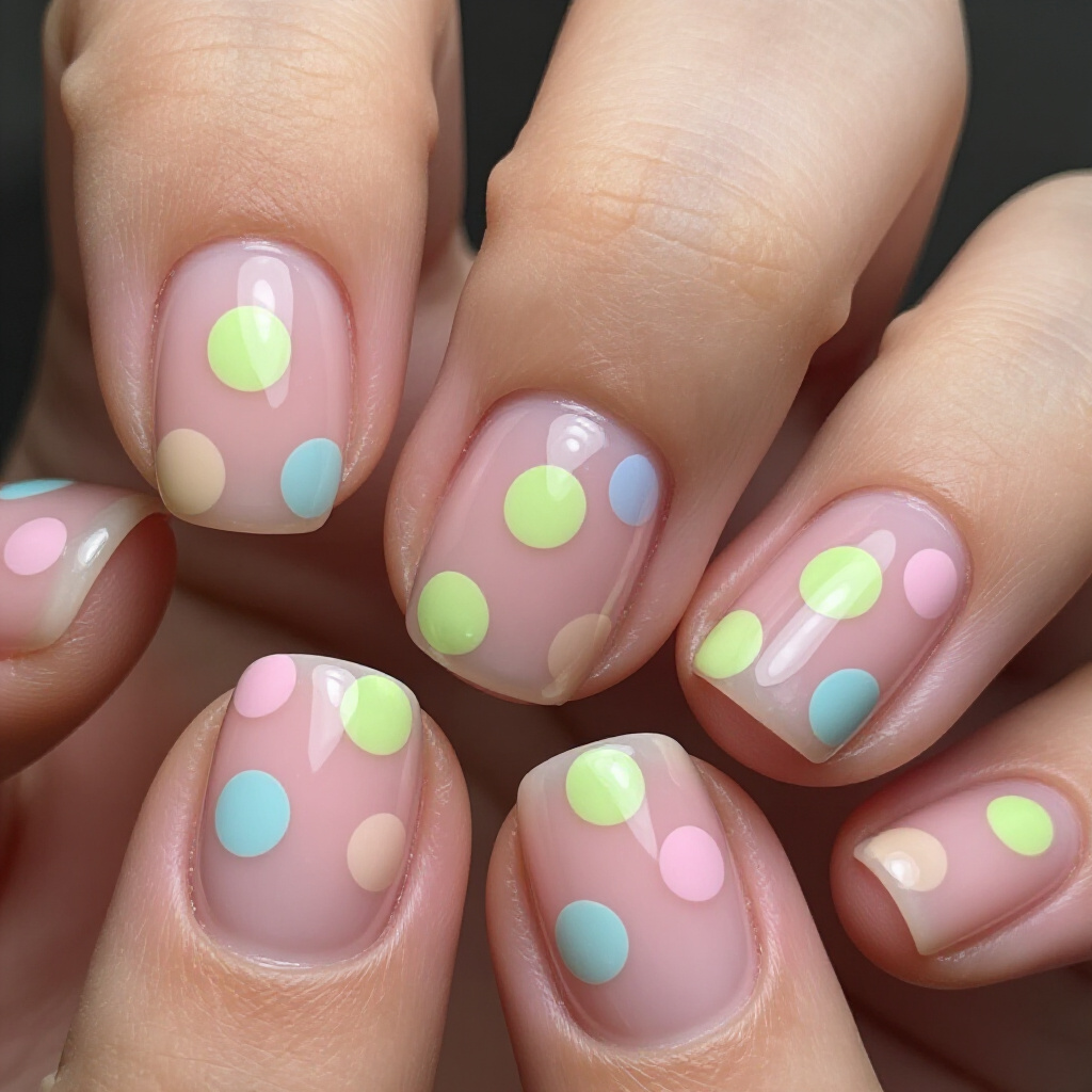Bold Abstract Accents on Pink Almond Classy Nails - pink almond classy abstract nails