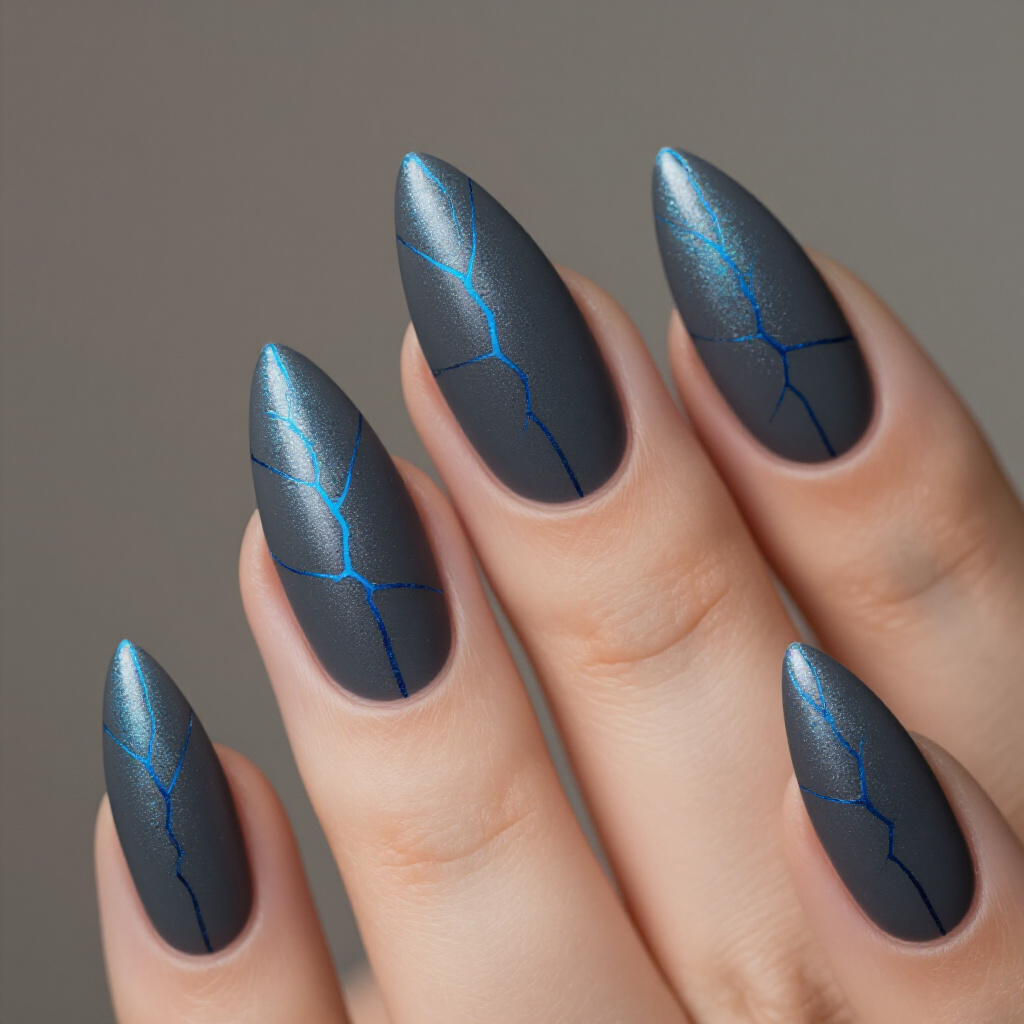 Bold Geometric Abstract Nail Art Ideas for a Modern Look - abstract nails