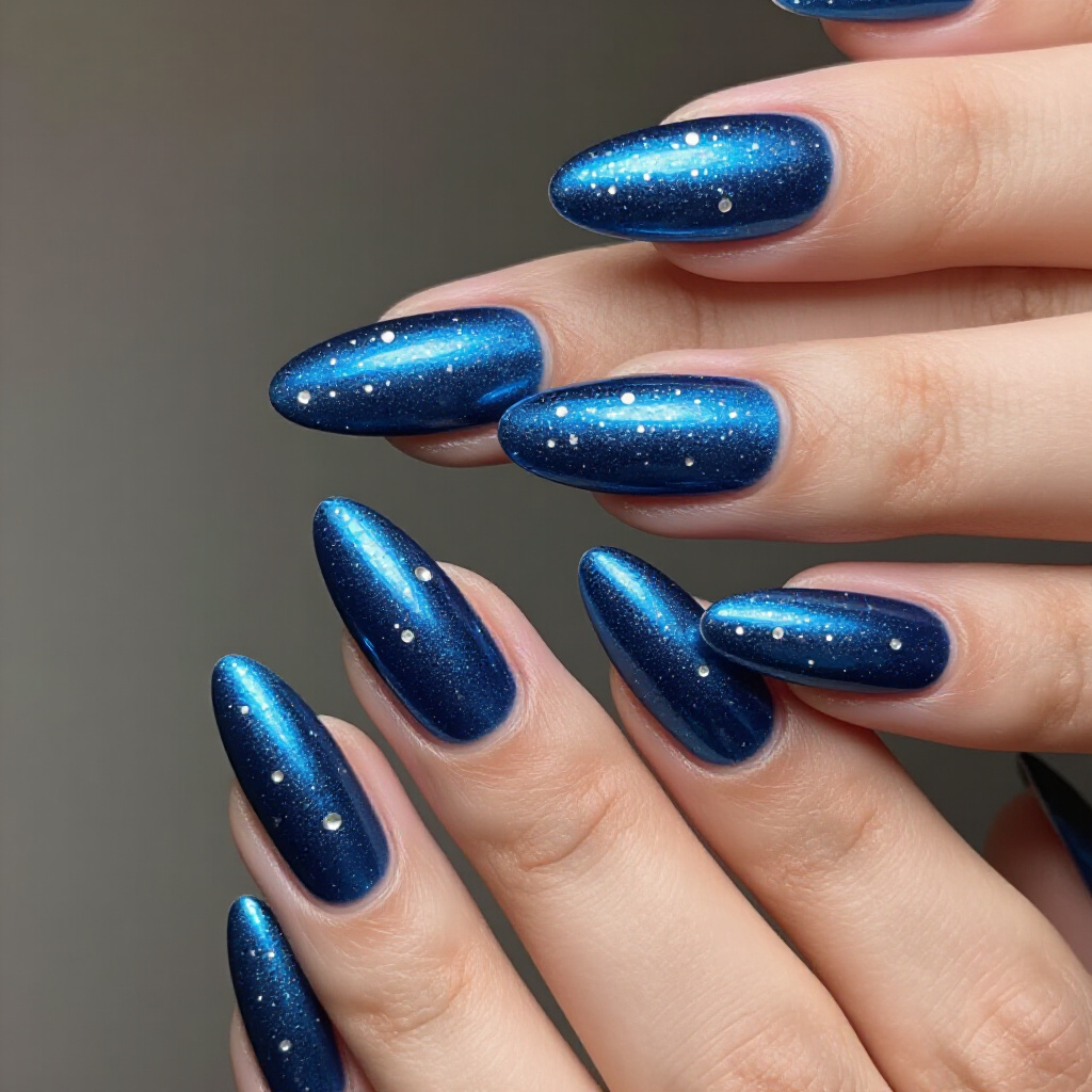 Discover the Allure of Classic Silver Chrome Nails - chrome nails