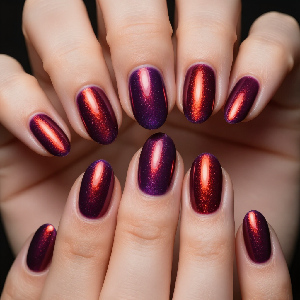 Embrace Boldness with Gold Chrome Nail Designs - chrome nails