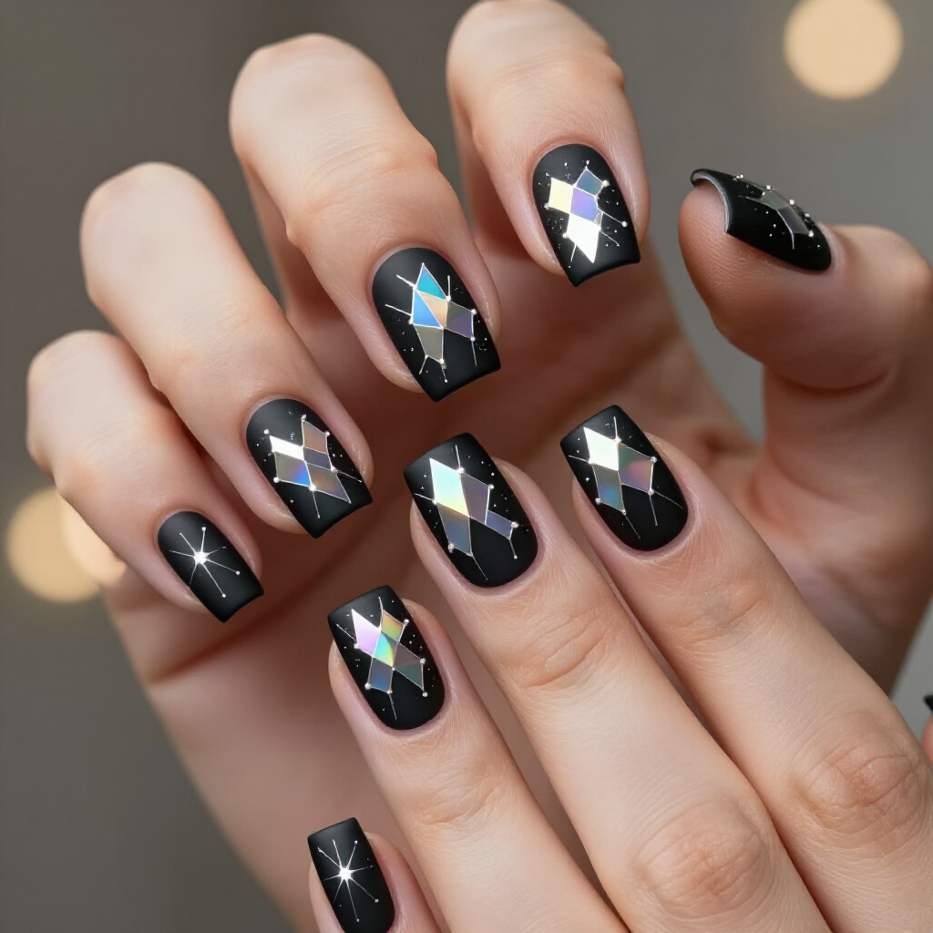 Matte Chrome Nails: A Subtle, Edgy Twist - chrome nails