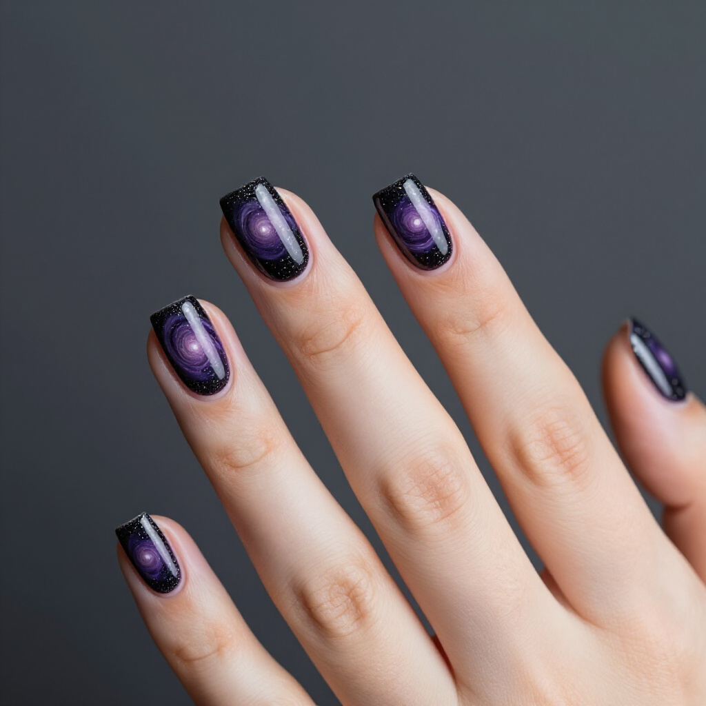 Pastel Chrome Dreams: Soft Hues on Short Nails - short chrome nails