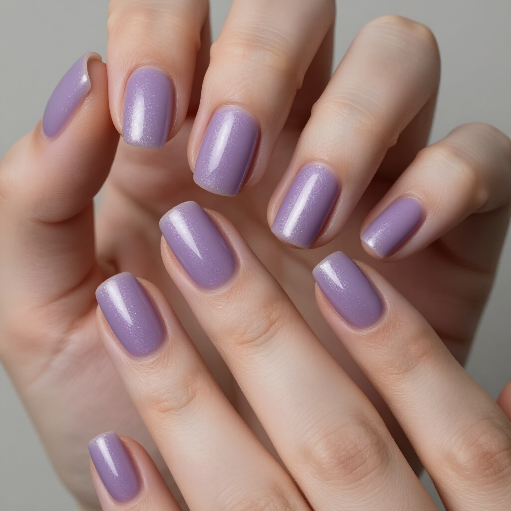 Dark and Moody Short Chrome Nails for an Alternative Vibe - short chrome nails