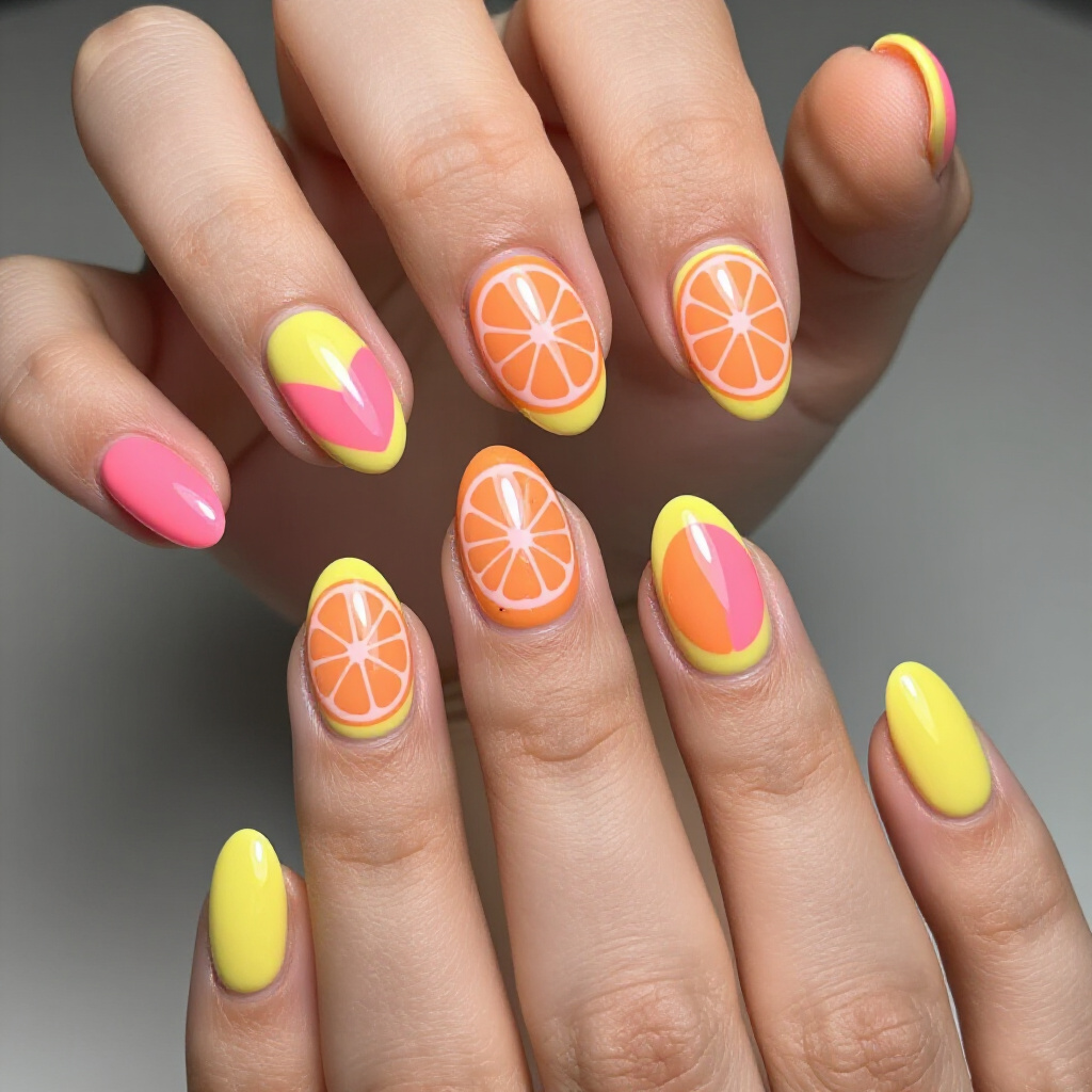 Chrome French Tip Almond Nails: A Modern Twist on a Classic - almond chrome nails