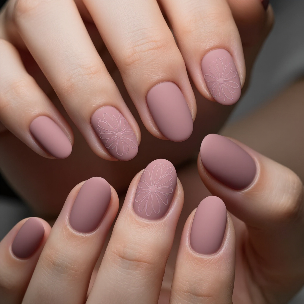 Subtle Shimmer: The Allure of Light Pink Short Chrome Nails - pink short chrome nails