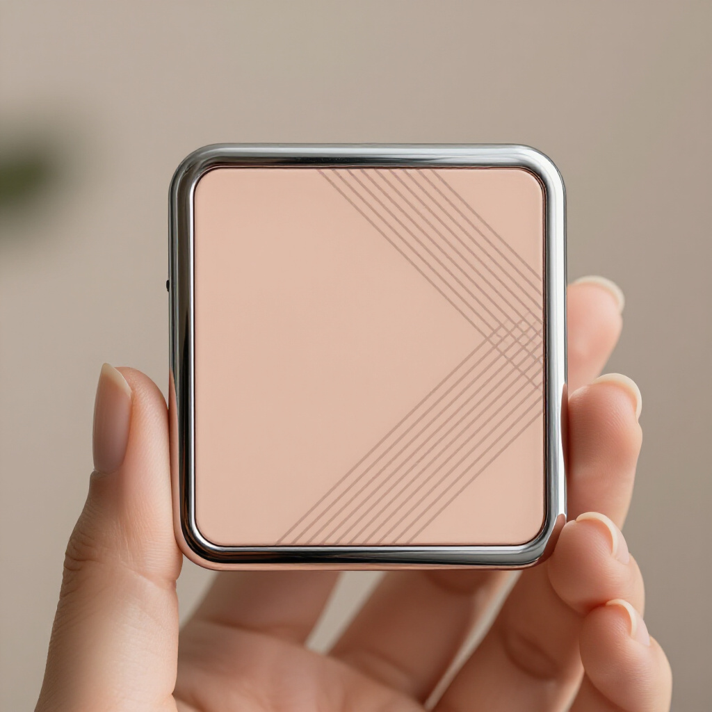 Chic Nude Short Chrome Nails: The Ultimate Guide to 2026 Trends - nude short chrome nails