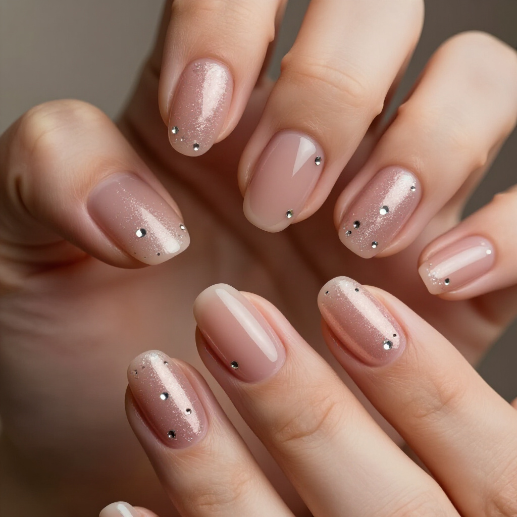 Barbie Pink Chrome: Bold Yet Classy Pink Short Chrome Nail Designs - pink short classy chrome nails