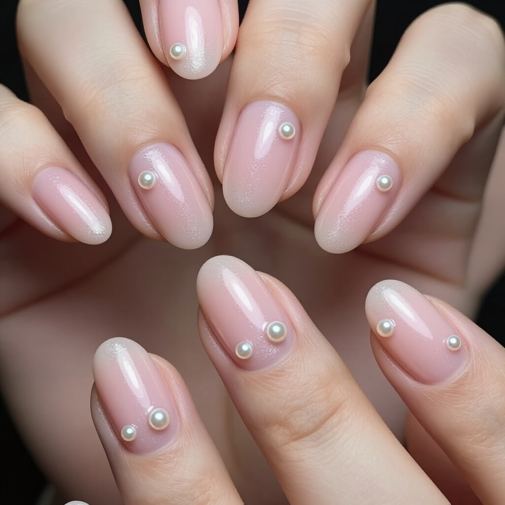 Matte Pink Chrome Finish: A Unique Take on Short Classy Chrome Nails - pink short classy chrome nails