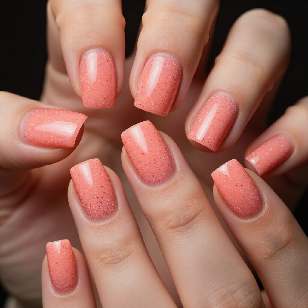 Minimalist Pink Short Cute Chrome Nails: Subtle Sophistication - pink short cute chrome nails