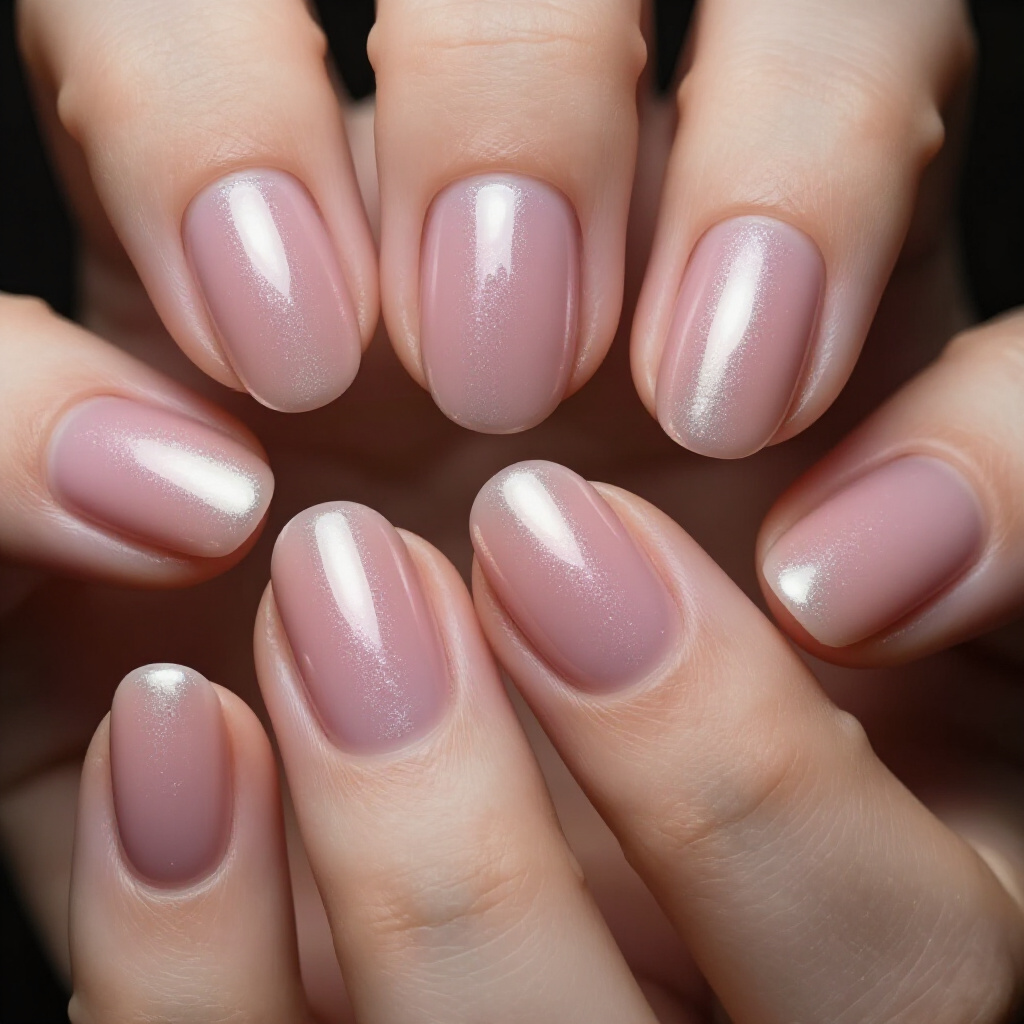 Playful Pink Short Cute Chrome Nails with Fun Accents - pink short cute chrome nails