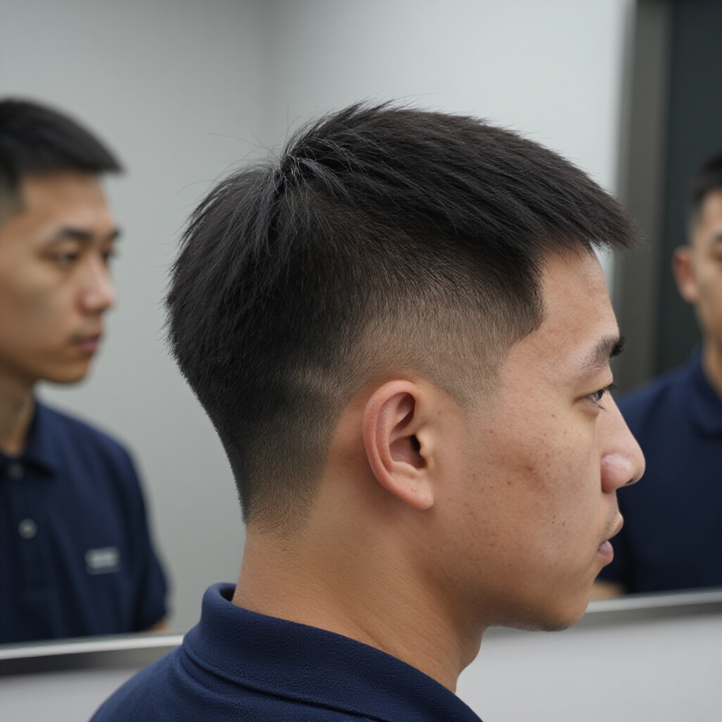 High Fade Crew Cuts: The Sharp Contrast - crew cut